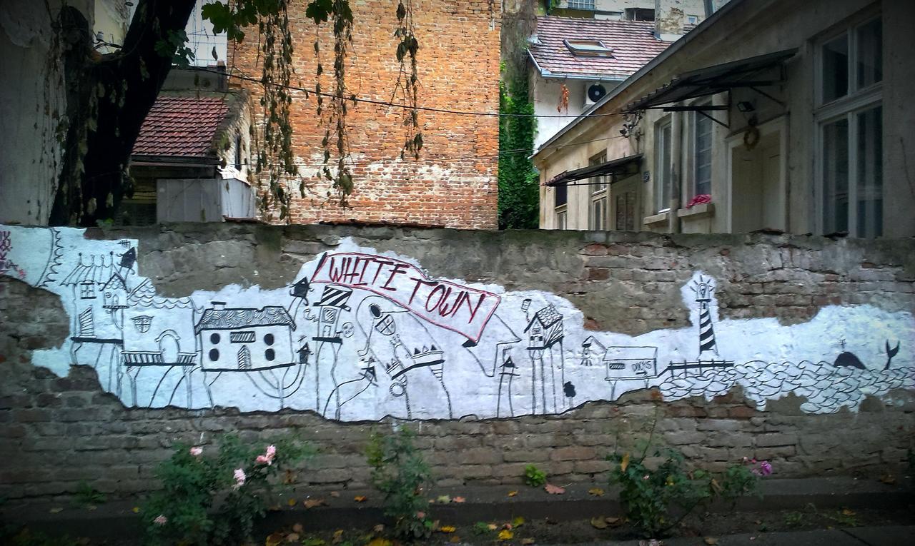 Hostel White Town Belgrad Exterior foto